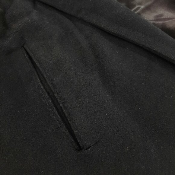 Vtg 50s wool winter overcoat - Union Made - Picture 13 of 15